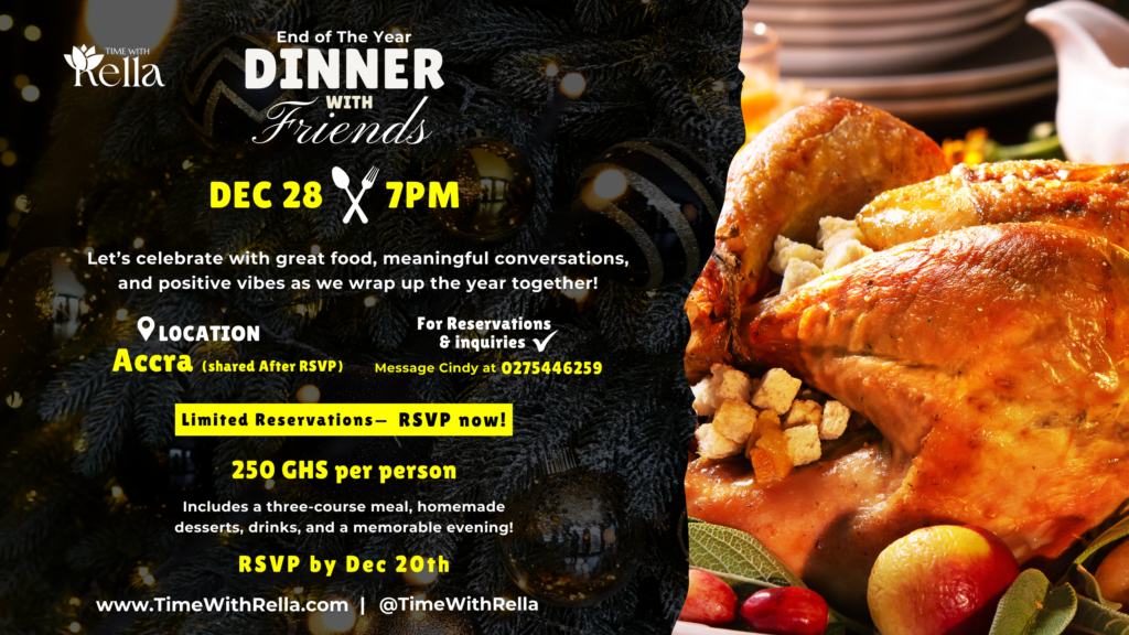 Dinner With friends flyer